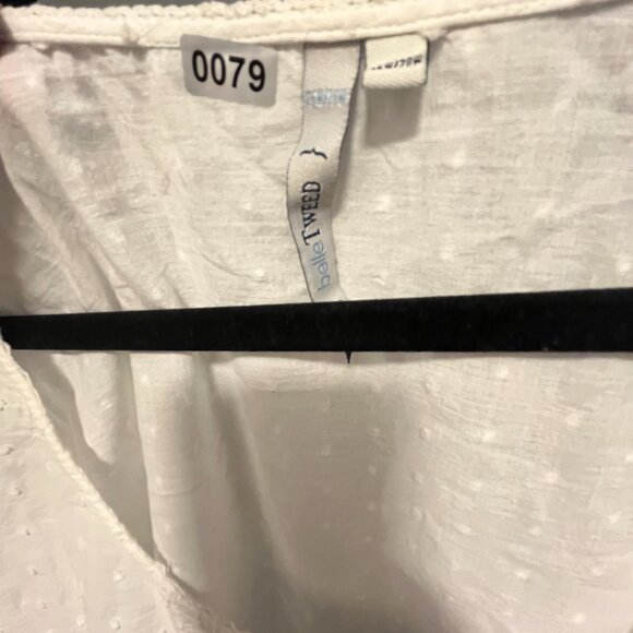 Belle Tweed Embroidered-Looking Blouse 26w/28W - Picture 4 of 4